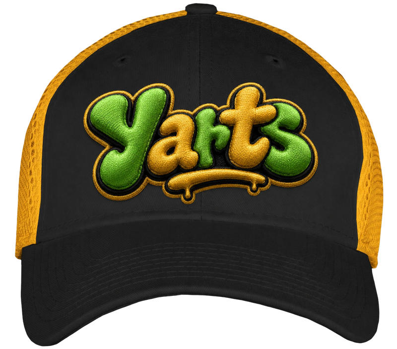 YARTS - Black Bill & Gold Mesh