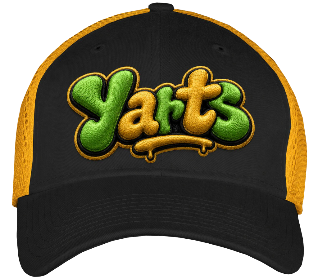 YARTS - Black Bill & Gold Mesh
